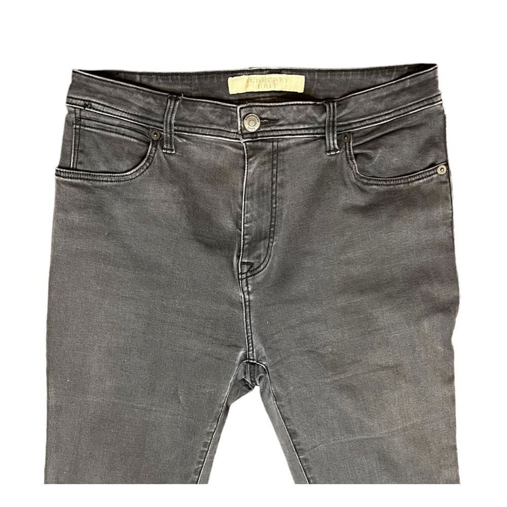 Burberry Faded Black High Rise Skinny Jean Size 30 - Picture 3 of 9